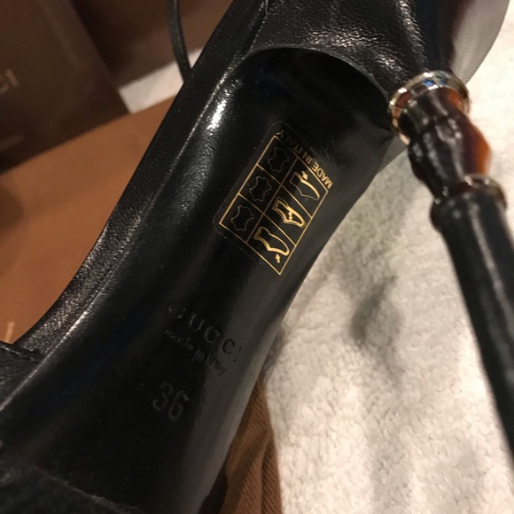 Gucci stacks heels - Picture 4 of 11